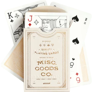 Misc. Goods Co - Playing Cards - Ivory